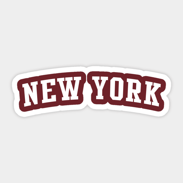 New York Sticker by Novel_Designs